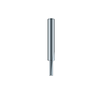 Freza lygiais dantimis D6×h16 mm, 8 mm koteliu
